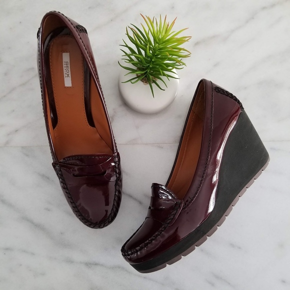 geox wedge shoes